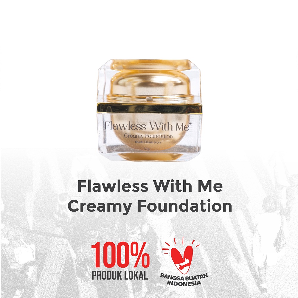 Flawless With Me Creamy Foundation dr. Netha
