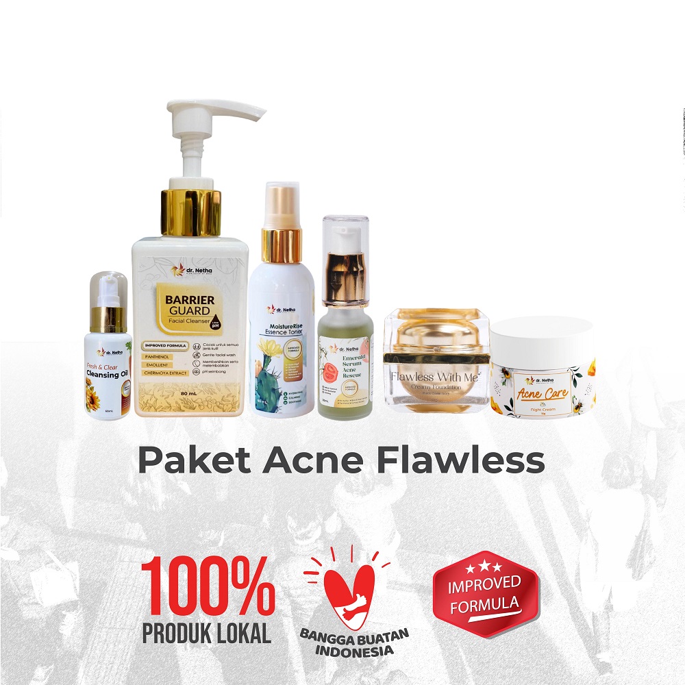 Paket Acne Flawless dr. Netha